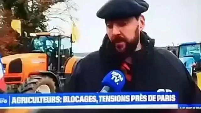 Bravo a cet agriculteur trop fort BFM TV ridiculise
