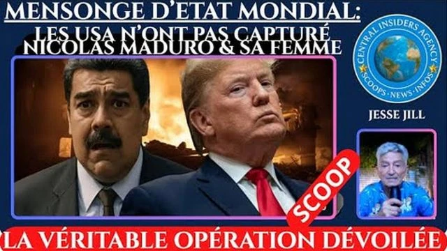 Mensonge d'etat-les USA n'ont pas capture Maduro voici la veritable operation avec les consequences - Jesse Jill