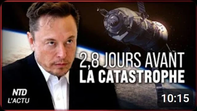 Espace SpaceX change l'orbite de 4400 satellites - a 2_8 jours de la catastrophe - NTD France