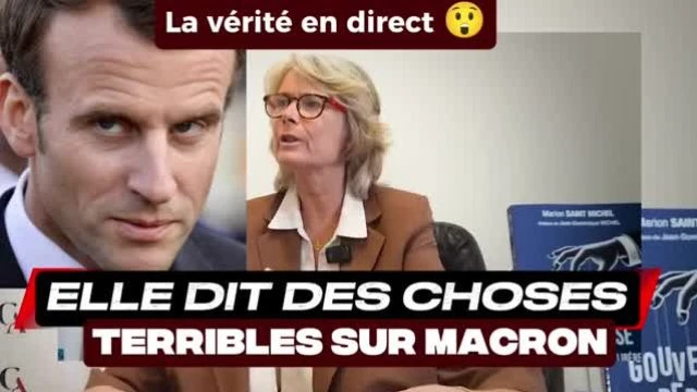 macron ne va pas aimer cette video - Marion Saint Michel