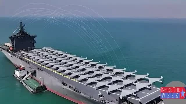 Nouvelle arme marine de l'iran un essaim de drones kamikazes meurtrier pret a detruire la marine us - Jesse Jill