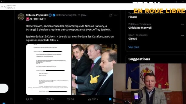 La liste Epstein fuite Macron Rothschild Lang Le scandale absolu - Teddy en roue libre
