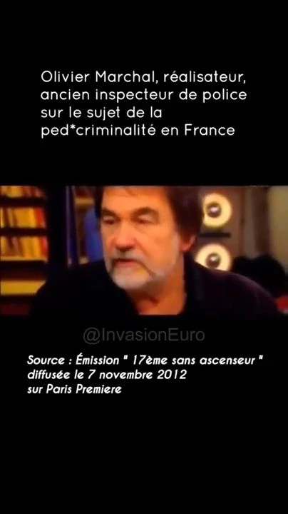 Le témoignage d'Olivier Marchal prend autre dimension avec les dossiers Epstein