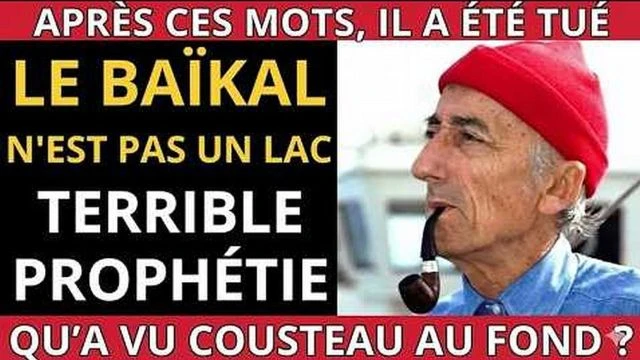 Le mystere du fond du lac Baikal - qu'a decouvert Cousteau avant sa mort