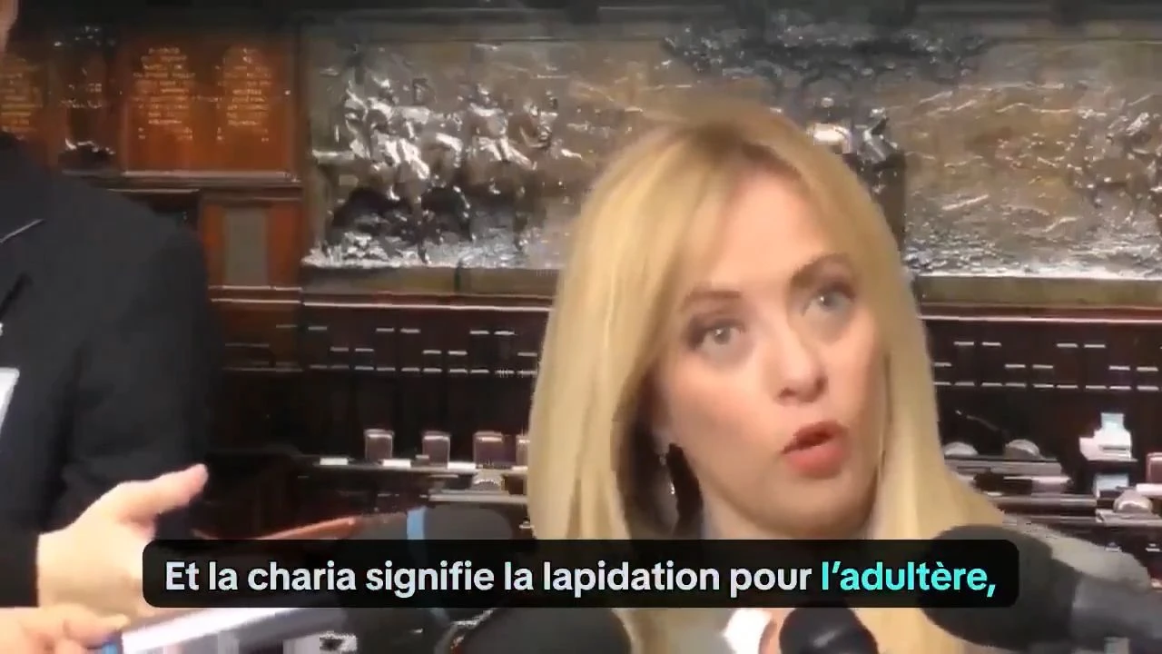 Giorgia Meloni met en garde contre une immigration islamique