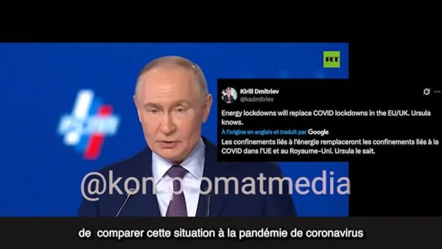 Les confinements énergétiques remplaceront les confinements Covid dans l'UE