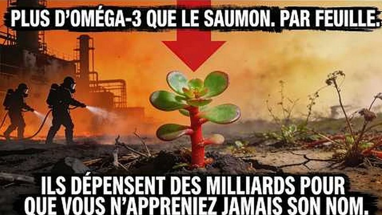 Plus d'Omega-3 que le saumon dans une seule feuille - pourquoi la plante la plus nutritive au monde