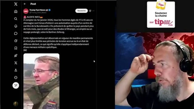 Le gouvernement allemand interdit aux hommes de quitter le territoire - Pragma Actu