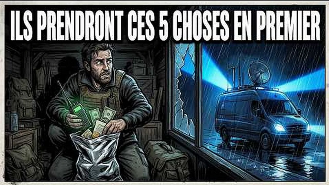 Les 5 premieres choses que l'Etat saisira Pendant Une Crise et comment les cacher