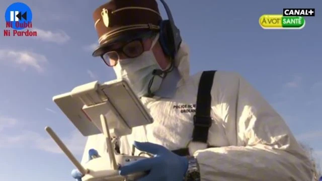 Des drones pour la prise de temperature anale a Groland