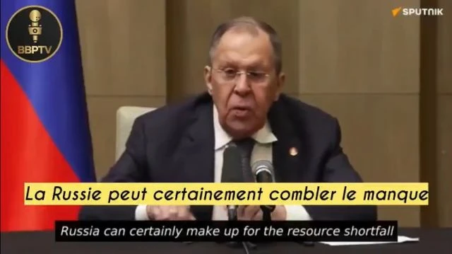 Le ministre russe Lavrov à la Chine