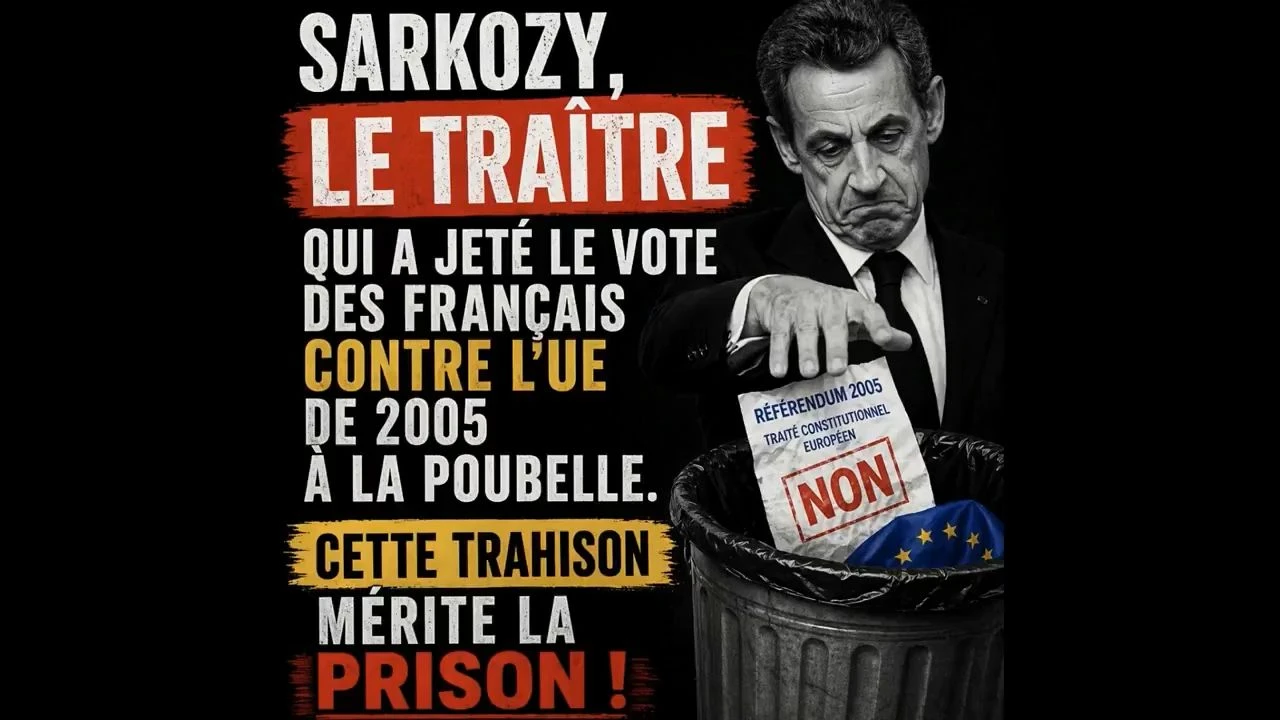 Sarkozy le traitre à la nation
