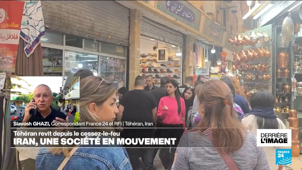 En Iran la vie semble avoir repris son cours