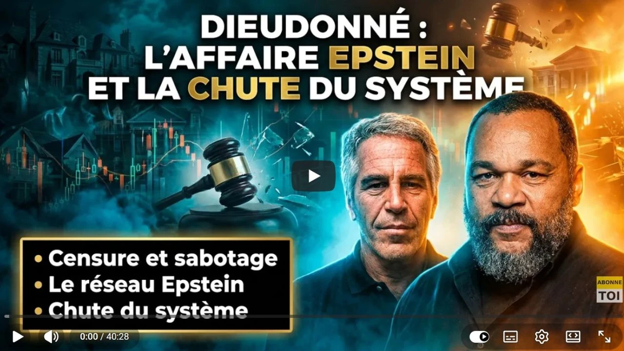 Ce que DIEUDONNÉ pense vraiment des PROTÉGÉS du réseau EPSTEIN