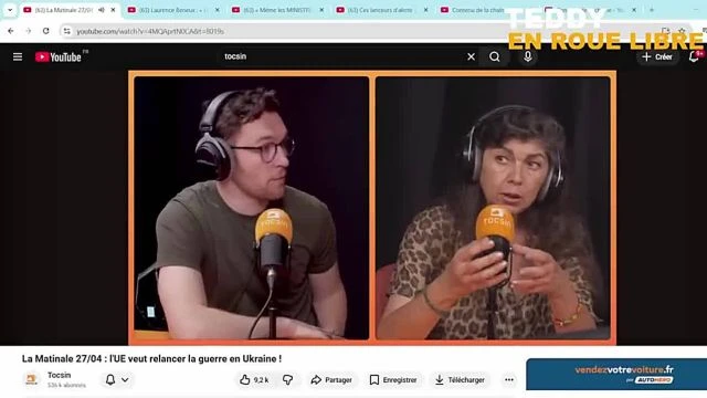 Panique a l'elysee une journaliste balance l'horreur des macron - Teddy en roue libre