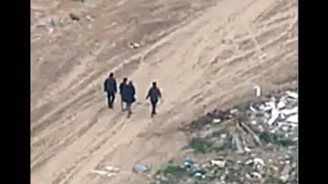 Un drone israelien capture l'execution de 4 Palestiniens