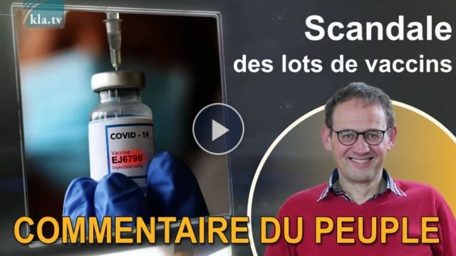 Scandale des lots de vaccins Covid-19 LOT 212C21A - 51_56 pc taux de lethalite en Nov 2022