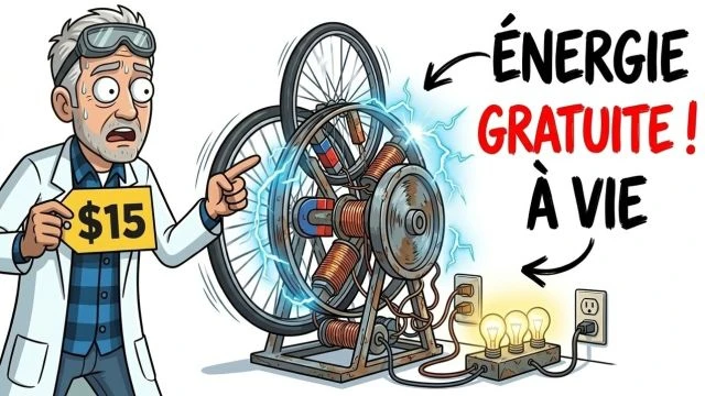 L'Astuce a 15 Eu Qui Genere de l'electricite Gratuite Pour Toujours La Physique Ne Ment Pas