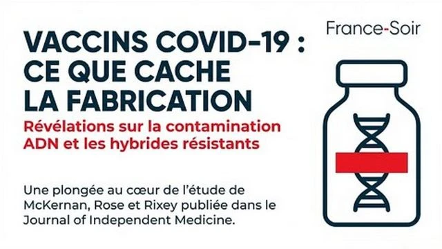 Revelation sur les vaccins ARNm A-t-on sous-estime la contamination