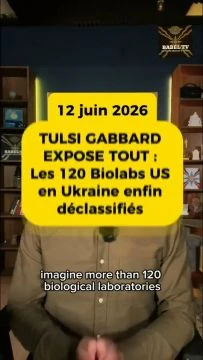 Les 120 Biolabs US en Ukraine enfin déclassifiés