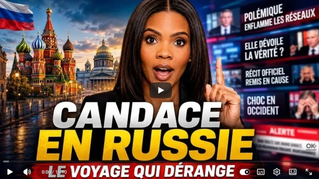 CANDACE OWENS en Russie : Le voyage qui fait PANIQUER l'Occident