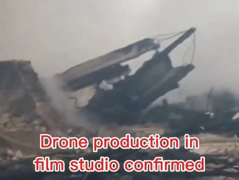 SITE DE FABRICATION DE DRONES CACHÉ PARMI LES CIVILS