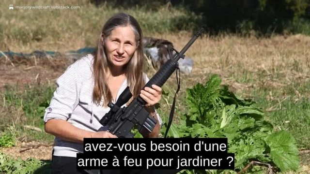 Avez-vous besoin d'une arme a feu pour jardiner