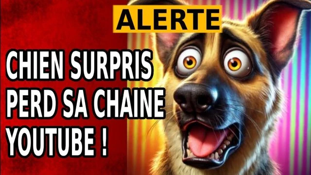 Youtube supprime masse chaine d'actu citoyenne Chien Surpris perd sa chaine - Pragma Actu