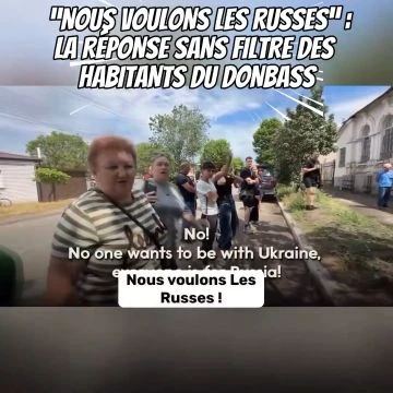Les habitants du Donbass expliquent leur rejet de l'Ukraine