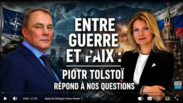 Interview avec Piotr Tolstoï