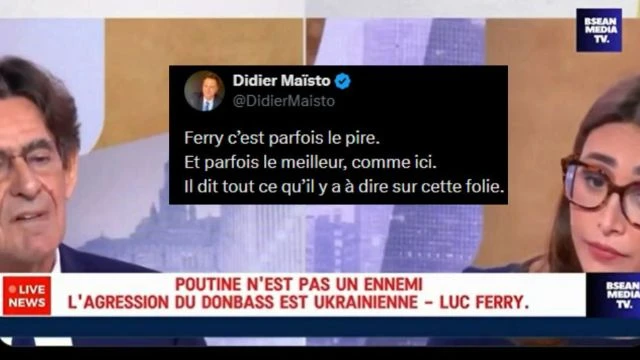 Luc Ferry dit tout ce qu’il y a à dire sur cette folie