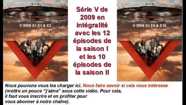 Voulez-vous voir ou revoir la série V de 2009