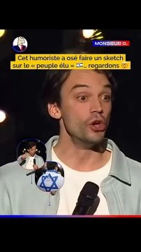Cet humoriste a osé faire un sketch sur le peuple élu