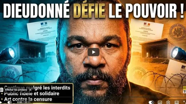 Les 3 révélations de DIEUDONNÉ sur la liberté d’expression