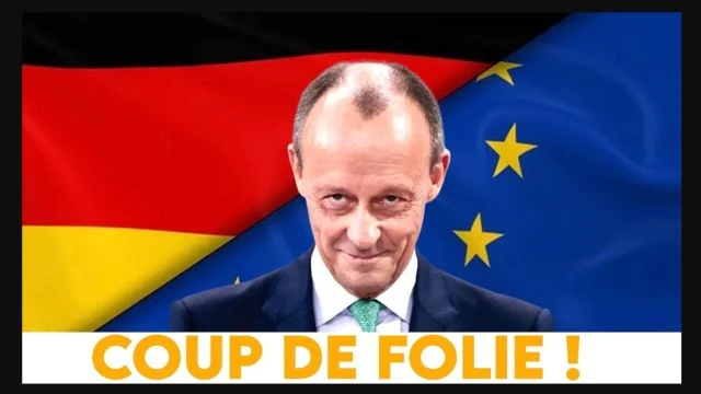 Dictature Le chancelier allemand pete un plomb en direct - Philippot