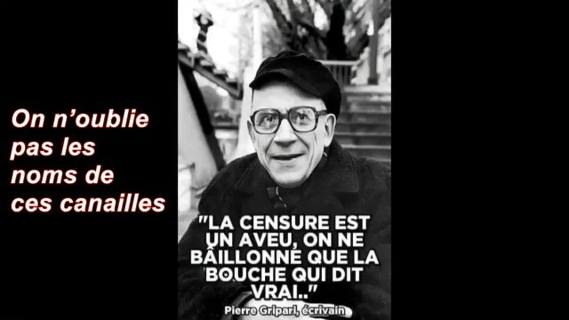 On n’oublie pas les noms de ces canailles
