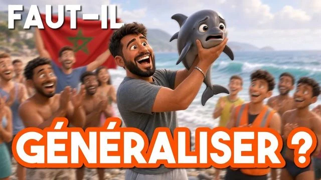 SOS Dauphins ou sos racisme - Lapin du futur