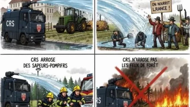 Ils arrosent tout
