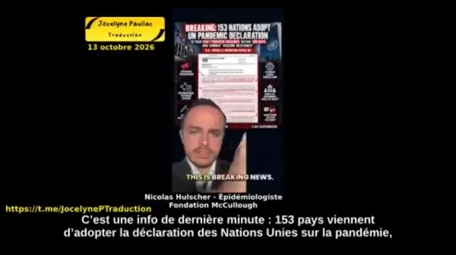 153 nations adoptent la déclaration de l’ONU sur les pandémies