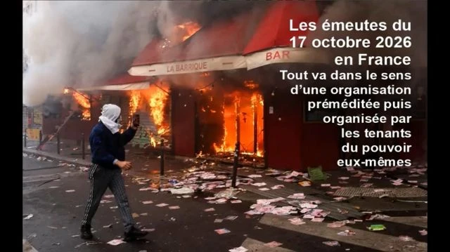 Les émeutes du 17 octobre 2026 en France